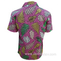 Custom Digital Printing Cotton Hawaiian Vacation Shirt